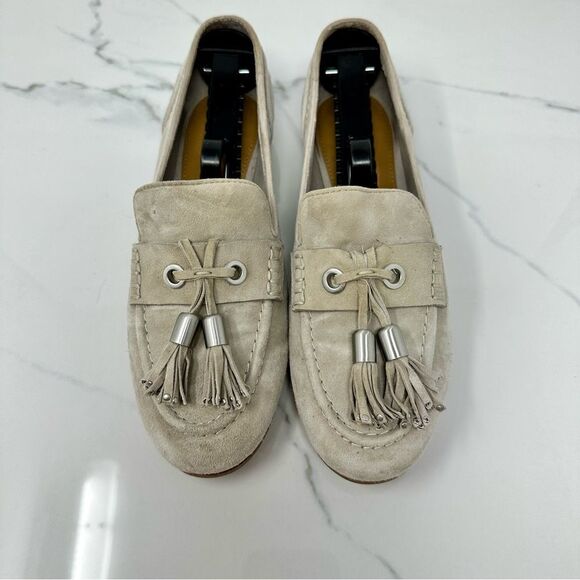 Bass Audrey Suede Tasseled Loafers- Size 6.5 - Picture 3 of 13